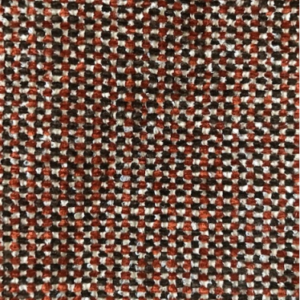 corta tweed orange brûlée - 54% polypropylène, 46% acrylique