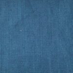 lin froissé Sweet bleu paon - 100% lin