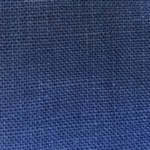 lin froissé bleu - 100% lin