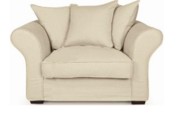 Fauteuil Perth XL plumtex (Melbourne)