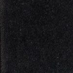 velours réglisse - 100% coton