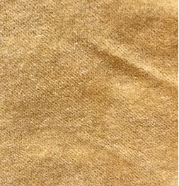 velours unique blé - 100% coton