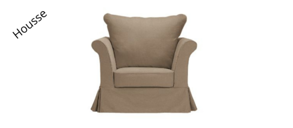 Housse fauteuil Chloé