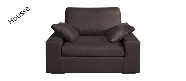Housse fauteuil Neptune love seat