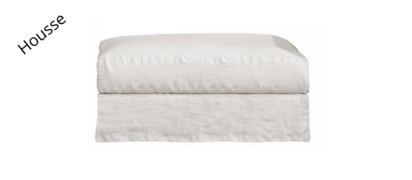 Housse pouf Bali - Bermudes
